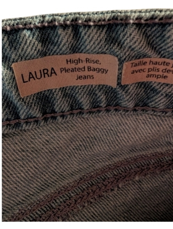 Mavi LAURA High-Rise Pleated Baggy Jeans - Size 32x27 - Picture 6 of 9